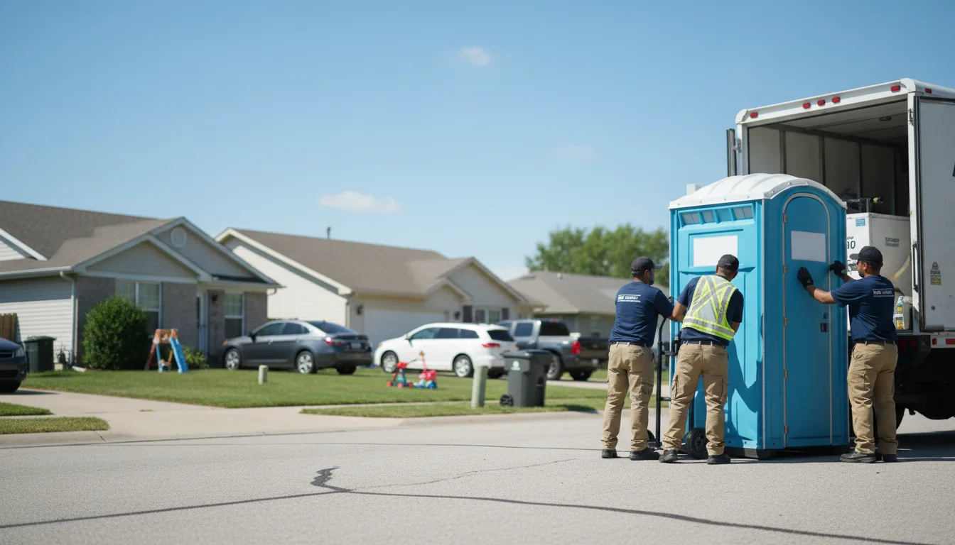 Standard Porta Potty Rentals in Lakeview, MI near me